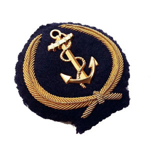 Wholesale Custom Made General Uniform Hand Woven Epaulettes Shoulder <b>Badges</b> Woven Epaulette Patches in Cheap Rates - Product Image 1