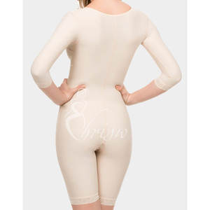 Combinaison intégrale avec soutien-gorge, gaine colombienne intégrale, body sculptant à forte compression, post-opératoire, post-partum, amincisseur de bras - Product Image 5