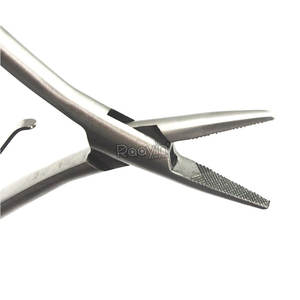 Pince à bec aiguille en acier inoxydable de haute qualité pour les outils d'extensions de cheveux pour coiffer vos propres cheveux Échantillon gratuit disponible - Product Image 4