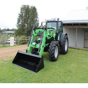 Compre un Tractor Agrícola DEUTZ-FAHR 6165G de 90HP con Ruedas, Motor, Caja de Cambios y Rodamientos a Precio Económico - Product Image 1