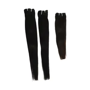 Top Selling Item 2023 Straight Human Hair Extension with Double Drawn Weft Brazilian Hair Extension For Sale By Exporters