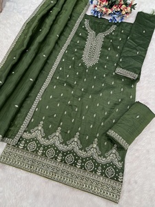 Conjunto de Kurta y Palazzo de Diseñador, Color Dorado con Bordado Intenso y Lentejuelas, Traje Palazzo a Precio Accesible, Traje Palazzo para Mujer - Product Image 6