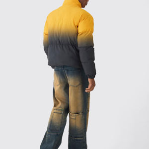 Chaqueta de Invierno Acolchada para Hombre de Alta Calidad, Diseño con Capucha, Transpirable, de Secado Rápido, Rellena de Algodón, Estilo Urbano, Venta al Por Mayor - Product Image 2