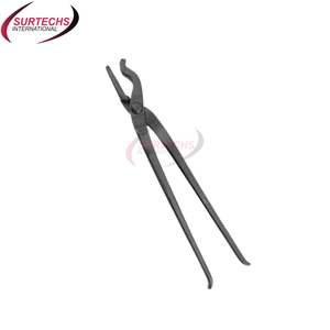 Pince à clous à col de cygne robuste et réutilisable, de classe I, pour la chirurgie vétérinaire et l'entretien des sabots de chevaux - Product Image 3