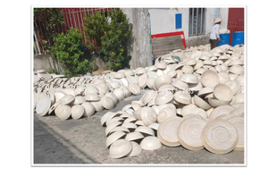 Bols en bambou naturel de tailles multiples faits à la main/Ensemble de bols et cuillères en bambou de haute qualité - Product Image 6