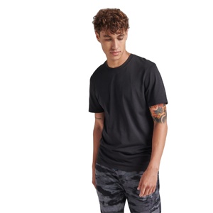 เสื้อยืดคอกลมชายทรงหลวม ผ้าฝ้ายเฟรนช์เทอร์รี่ 100% เนื้อหนา พิมพ์ลายตัวอักษร ขายส่ง - Product Image 1