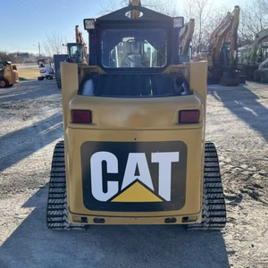 2015 CAT 247B3 Front Loader Track Skid Steer 80% Rated 2250 Lbs Lift Good <b>Rollers</b> and Drive Sprockets Used Loader - Product Image 2