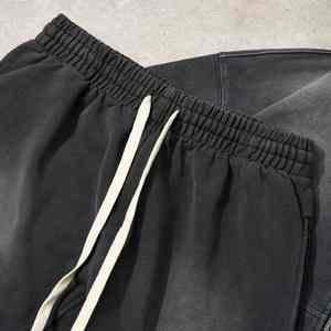 ชุดวอร์มสำหรับทุกเพศเสื้อฮู้ดกันแดดซีดจางโอเวอร์ไซส์แบบกำหนดเอง - Product Image 6