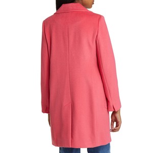 New Design Classic Women's Rose Pink Wool <b>Coat</b> Wholesale Low Price High Quality <b>Heated</b> Adjustable Custom Women Wool <b>Coats</b> - Product Image 2
