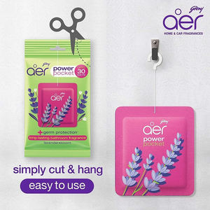 Deodorante per Ambienti Aer Power Pocket Tangy Delight per Bagno e Toilette, Dura 30 Giorni - Product Image 3