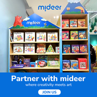 MIDEER Sable Cinétique Sensoriel pour Enfants, Ensemble de Jeu Magique Façonnable, Jouet Éducatif Créatif pour Construire des Châteaux