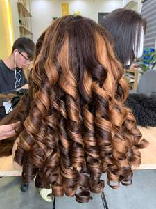 วิกผมแบบเด้ง สีผสม ผมแท้แบบเรมี่ แบบเส้นเดียว ราคาขายส่ง ขนาด 8 ถึง 32 นิ้ว - Product Image 5