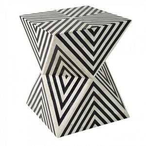 Custom Resin Inlay LAMETIERARTZ LMA0005 American Style Luxurious Modern Coffee Table Bone MDF Durable Eco-Friendly Wholesale - Product Image 1