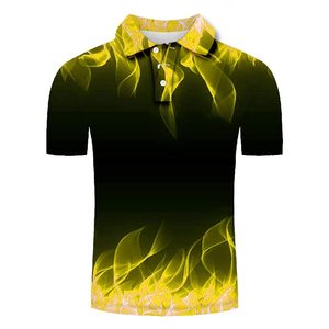 Polos personnalisés à Sublimation, nouveau style, sur mesure, tissu de qualité, top, mode - Product Image 2
