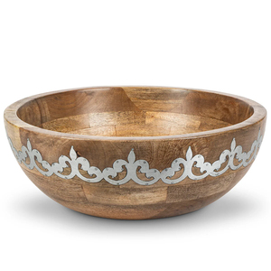 Bol de service en bois 100% naturel, style classique, écologique et durable pour la restauration, taille personnalisable, emballage en gros HHO - Product Image 4