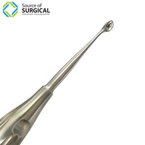 Volkman Manual Orthopedic Curettes Single-Ended Steel and Stainless Steel Scoop Stainless Steel Material Dental Surgical Bone - Product Image 5
