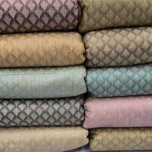 Tejido Jacquard de brocado de moda para vestidos contemporáneos y estilismo para el hogar con patrones elegantes Disponibilidad a granel - Product Image 1