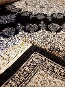 Ensemble de tapis en soie persan de vente chaude pour la décoration intérieure pour les tapis - Product Image 6