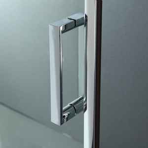 Porte de douche en verre transparent de 110 cm - Product Image 5