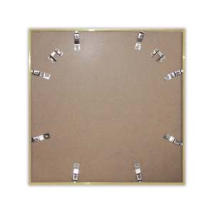 Modern Gold 40 X 40 cm Metal <b>Photo</b> <b>Frame</b> <b>A2</b>/A4 Size Made of Wood Alloy Aluminium - Product Image 1