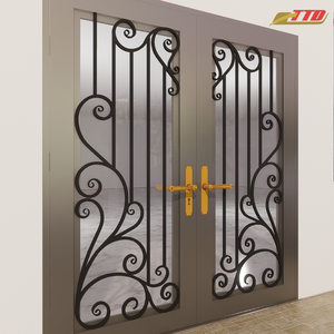 Explorez des portes en acier modernes de haute qualité, idéales pour les portes d'entrée des maisons, qui allient une esthétique intemporelle à une protection supérieure - Product Image 3