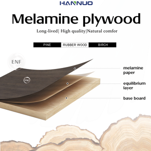 Melamina Hannuo al por Mayor, Grado Muebles, Tamaño 1830*3660, 15/18 mm, Diseño Moderno, MDF de Melamina - Product Image 6