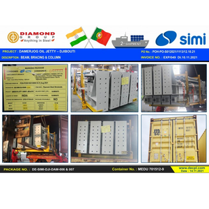 DAMERJOG OIL JETTY - DJIBOUTI Custom Structural Steel <b>Fabrication</b> <b>Services</b> For Industrial And Commercial Projects - Product Image 2