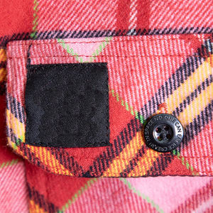 เสื้อเชิ้ตแขนยาวผ้าสักหลาดแขนยาวลายสก๊อตสำหรับผู้ชายเสื้อออกแบบโดยดีไซเนอร์สำหรับฤดูใบไม้ร่วงฤดูหนาว - Product Image 5