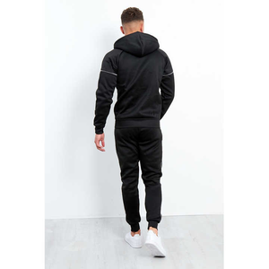 Ensemble de survêtements deux pièces unis pour hommes survêtements unisexes tenues de sport personnalisées de luxe de grande taille - Product Image 2