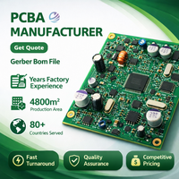 Fabrication de cartes de circuits imprimés vierges pour PCBA personnalisées, incluant des services de SMT PCBA de précision et de production de PCBA électroniques techniques