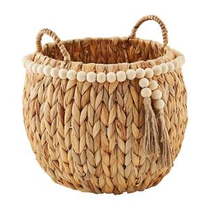 Eco-Friendly Sustainable <b>Water</b> <b>Hyacinth</b> <b>Basket</b> for Home Organization for Kitchen or Bathroom Clothing Storage - Product Image 5