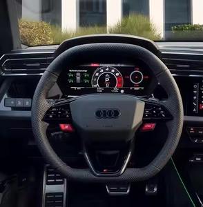 Kit d'accessoires intérieurs de voiture à LED pour volant, style populaire, haute productivité, en métal DK - Product Image 6