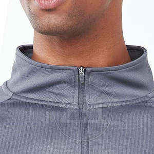 Camisetas de Compresión para Hombre, Nuevo Estilo, de la Mejor Calidad, con Cierre de 1/4, Spandex/Poliéster, Transpirables, Ligeras, Ajustadas, para Uso en Exteriores - Product Image 4