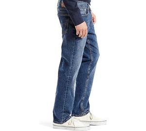 Reasonable Price Custom 100% Cotton Straight <b>Jean</b> Pants Breathable Denim Embroidery Patch Loose Baggy Street Style <b>Elastic</b> Waist - Product Image 5