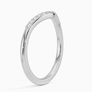 Anillo de Moissanita Clásico y Elegante con Curva en Plata 925 Perfecto para Propuestas de Boda o Aniversarios - Product Image 2