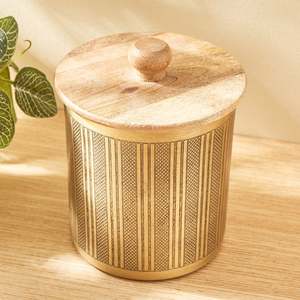 Hot Selling Wedding Decorative Metal Gold Plated Frame <b>Round</b> Dry Fruit Candy <b>Box</b> with Lid Dried Fruit Snack Serving Storage - Product Image 4