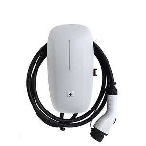 เครื่องชาร์จ EV อย่างรวดเร็ว 22KW <span class=keywords><strong>Wallbox</strong></span> ระดับ 2 <span class=keywords><strong>Mennekes</strong></span> IEC62196-2 / TYPE2 AC 380V 32A สถานีชาร์จแบบติดตั้งบนพื้น OCPP ของผู้ผลิต - Product Image 1