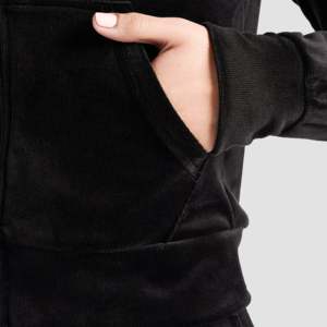 เสื้อฮู้ดไหมพรม Swift Flow ไซส์ XS ผ้ากำมะหยี่ระบายอากาศได้ดี ซิปปักลายพิมพ์นูนตัวอักษร คริสตัลโฮล สำหรับฤดูหนาวและฤดูใบไม้ร่วง - Product Image 6