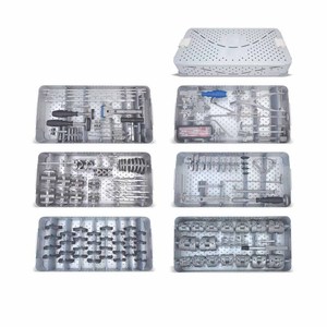 Sistema de artroplastia de reemplazo total de rodilla Juego de instrumentos quirúrgicos e implantes ortopédicos de acero inoxidable de alta calidad - Product Image 6