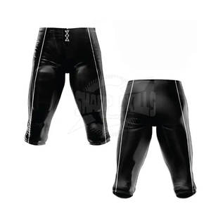 Nouveau style couleur unie respirant grande taille ensembles d'uniformes de football américain poids léger logo personnalisé de haute qualité - Product Image 6