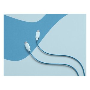 Cavo <b>USB</b> <b>C</b> STYLECOLOR Blue 1m USBDATAC2CSMARTB - Product Image 3