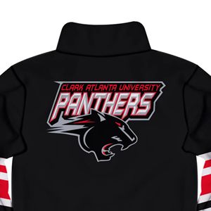 Chaqueta Bomber de Lona con Capucha y Cierre de Cremallera de un Cuarto, Unisex, de la Universidad Clark Atlanta, con Diseño de Panteras en la Parte Delantera, Ropa Universitaria Personalizada, Primavera - Product Image 6