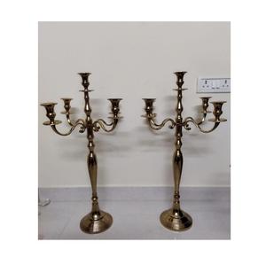 Porte-bougie en métal minimaliste moderne pour bougies chauffe-plat, bougies coniques et bougies piliers, idéal pour la maison, le bureau, la chambre ou le salon - Product Image 3