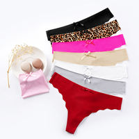 Braguitas de Mujer Sin Costuras, de Color Sólido, Tejidas y Elásticas, Cómodas para Uso Diario, Estilo Bikini, Elegantes e Invisibles, de Nailon y Elastano, de Secado Rápido