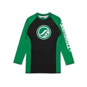 Custom Logo Breathable Jiu Jitsu <b>Rashguard</b> Long Sleeve <b>BJJ</b> Compression Shirt MMA Grappling Top for Men Made in Pakistan UPF50+ - Product Image 3