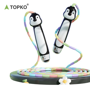 TOPKO <span class=keywords><strong>Corde</strong></span> à <span class=keywords><strong>sauter</strong></span> d'entraînement intérieur et extérieur de haute qualité pour les entraînements de cardio et de boxe, <span class=keywords><strong>corde</strong></span> à <span class=keywords><strong>sauter</strong></span> durable - Product Image 3