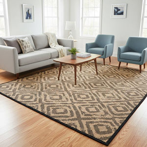 Tapis en polypropylène durable pour intérieur et extérieur, idéal pour patio, jardin, balcon ou salon, léger et facile à nettoyer, tapis d'extérieur - Product Image 1