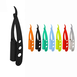 Kit de rasage jetable biodégradable pour hôtel avec paille de blé Rasoirs de sécurité pour hommes - Product Image 1