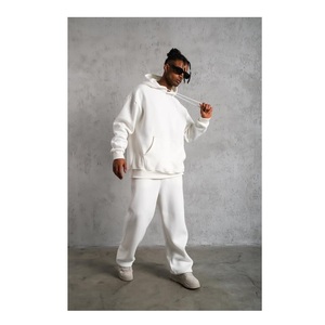 ชุดวอร์มผ้าฝ้าย100% น้ำหนักเบา & ชุดกีฬามีฮู้ดระบายอากาศได้ดีขนาดพิเศษออกแบบได้ตามต้องการ - Product Image 3