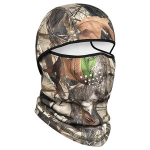 Pasamontañas Unisex de Alta Calidad con Logotipo Personalizado, Protección Solar, Cortavientos, Negro, para Esquí, Ciclismo, Pesca, Felpa - Product Image 5